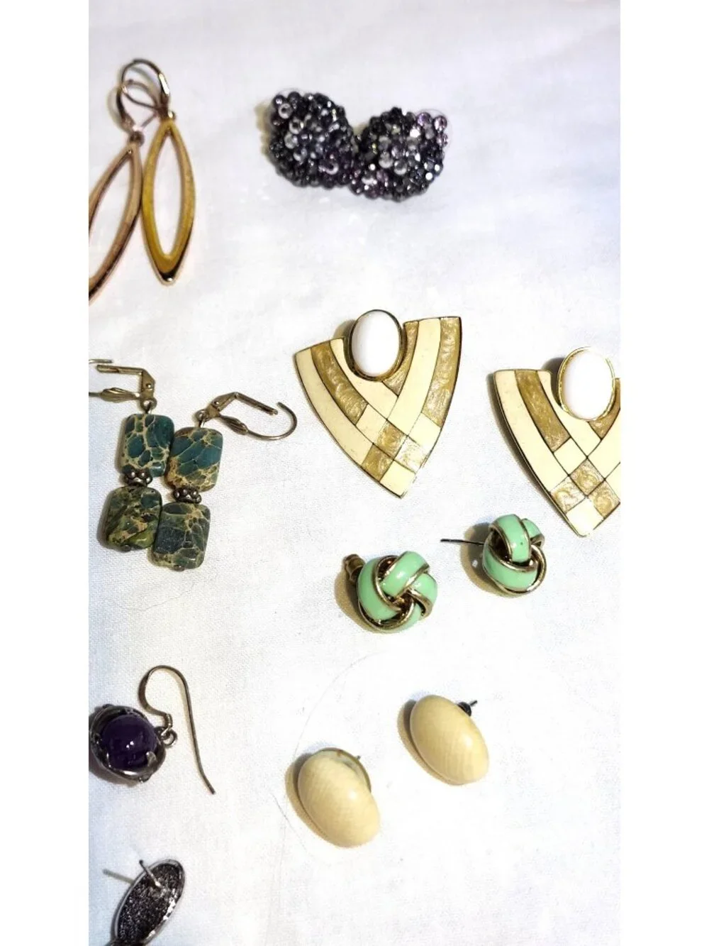 Vintage & Modern Pierced Earrings Lot - 21 Pairs Joan Rivers Kirks Folly TAT 925